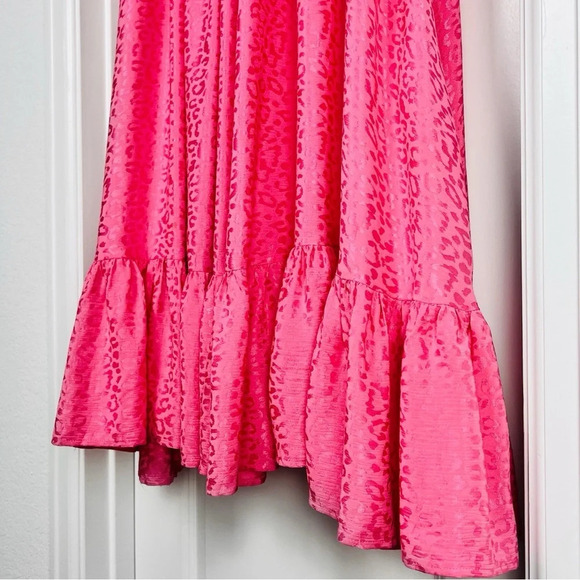 Batsheva Silk May Nap Dress Ruffled Midi Prairie 0 XS Rare - Picture 9 of 10